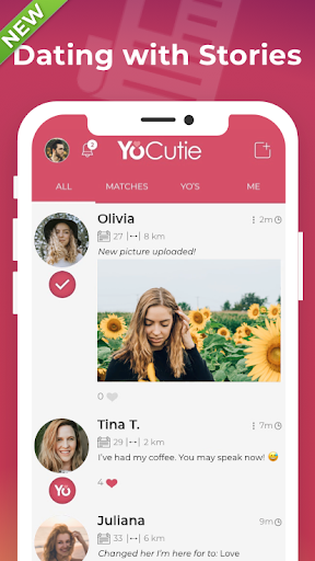 YoCutie - 100% Free Dating App 2.1.55 Screenshots 1