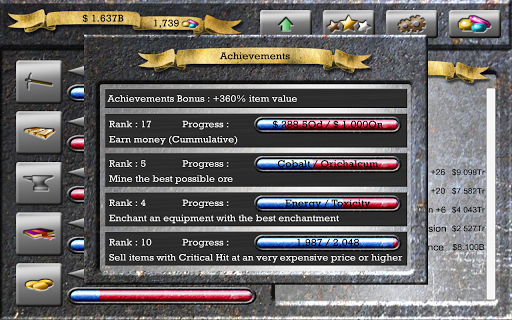 Idle Blacksmith Screen 3