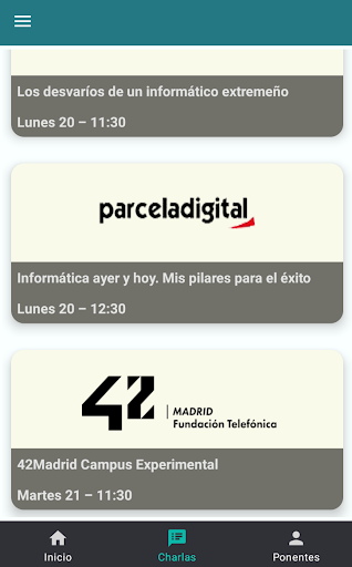 Charlas IES Castelar 2021 Screen 2