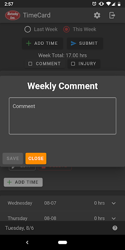 Rotschy App Screen 3