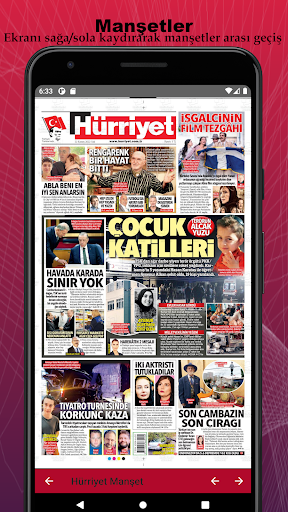 Tüm Gazeteler ve Haberler Screen 2
