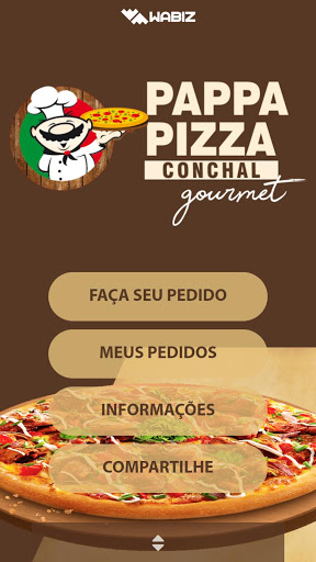 Android application Pappa Pizza Conchal screenshort