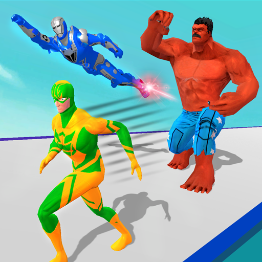 Superhero Shift Race logo