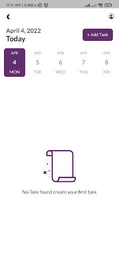 Android application Task Reminder screenshort