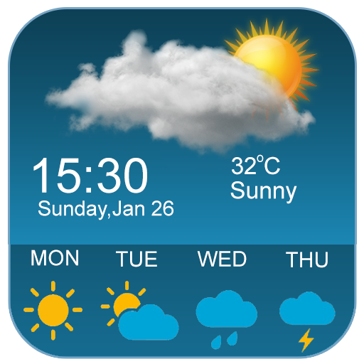 Weather Live Forecast Gadgets  Icon