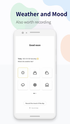 MOOD Dairy-your mind journal Screen 2
