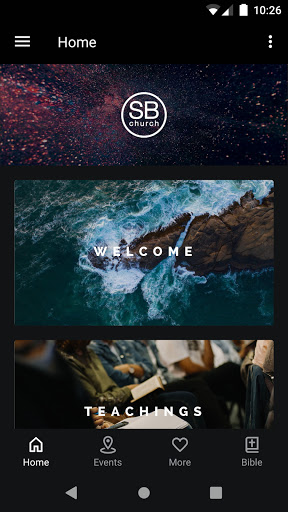 Android application SB Church screenshort