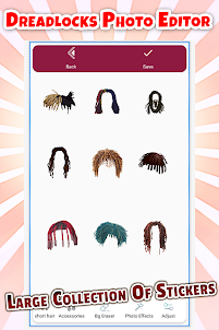 Dreadlocks Hair Photo Editor