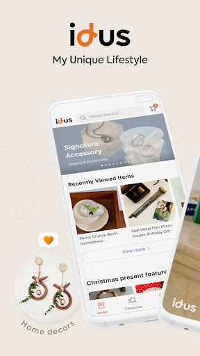 Android application idus screenshort