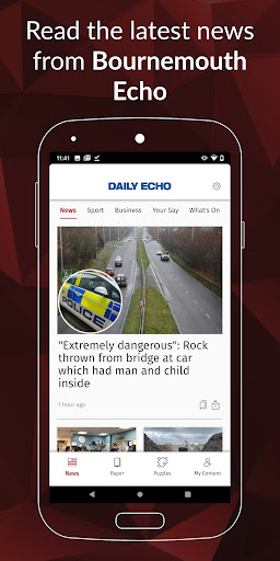Android application Bournemouth Echo screenshort