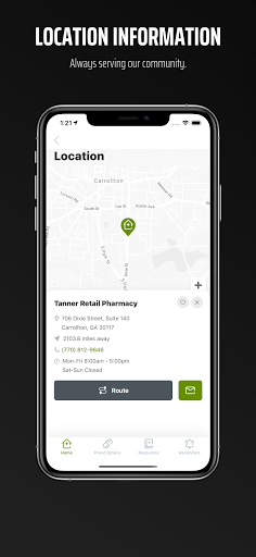Tanner Retail Pharmacy Screenshot