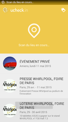 ucheck.in Screen 2