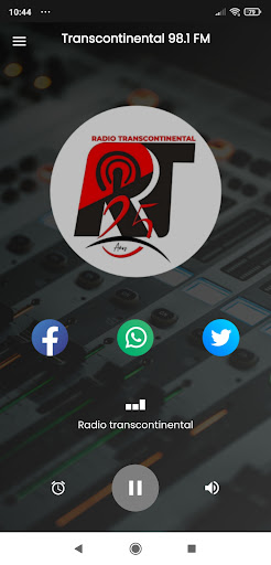 Radio Transcontinental 98.1 FM Screen 2