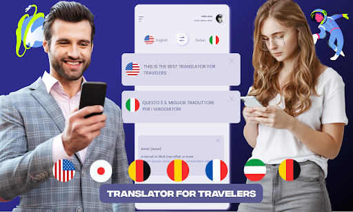 Android application Travel Translate - Translator screenshort