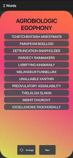 Fun Random English Words