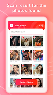 Recover & Restore Deleted Phot Screenshot