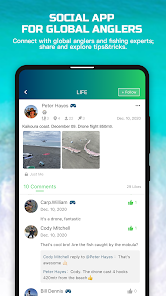 Rippton–Social  Fishing App screenshots 2