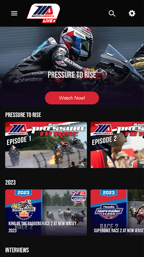 MotoAmerica Live+ Screen 2