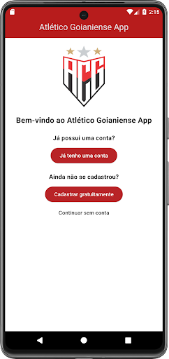 Android application Meu Dragão App screenshort