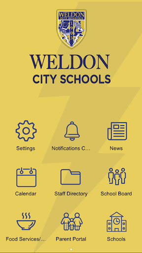 Android application Weldon City School District screenshort