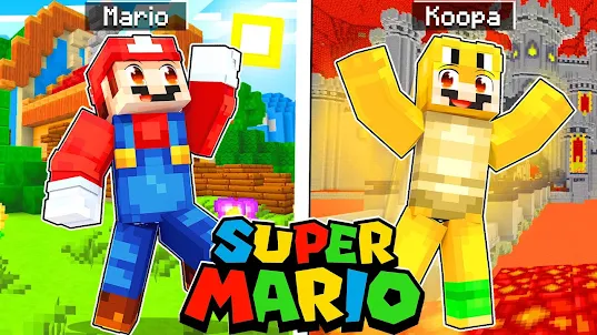 Mario Jump Skin Mod For MCPE