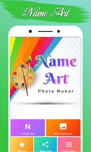 Name Art Photo Editor - Name on Pics Focus Filters