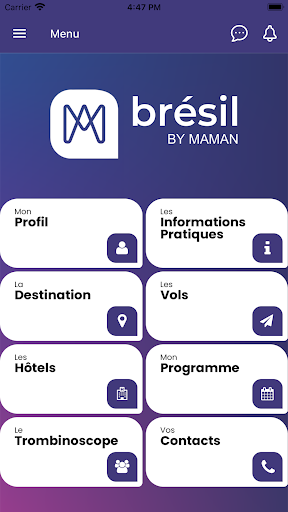 Android application L'App Maman l'Agence screenshort