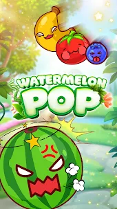 Watermelon Pop: Fruit Merge