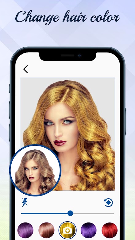 Hair Color Changer Real AI Screen 3