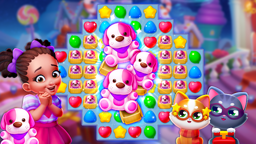 Imágen 4 Candy World - Fun Puzzle Games android