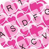 GO Keyboard Pink Hearts icon