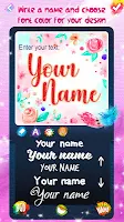 Name Art Maker 🖍️ Write Text on Background APK Screenshot Thumbnail #4