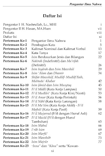 Pengantar Ilmu Nahwu Screen 2
