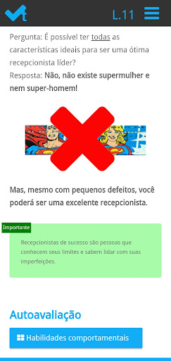 Curso de Recepcionista Líder Screen 2