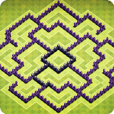 Maps of Clash of Clans icon