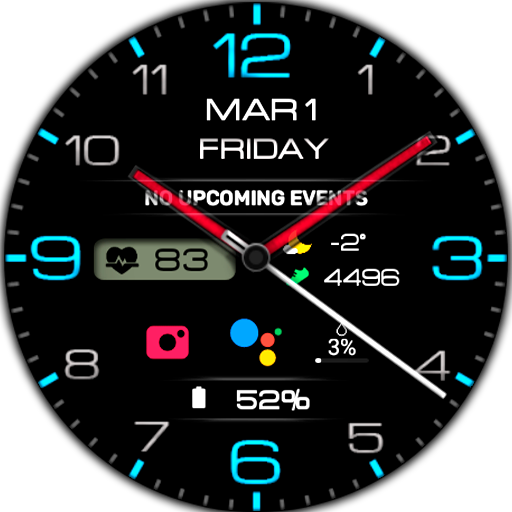 WIN Classic Black Watch Face Download on Windows