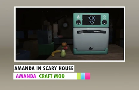 Amanda in scary house mod
