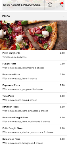 Efes Pizza Doncaster Screen 2