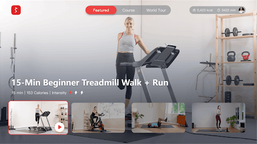 Android application SunnyFit TV - For Home Fitness screenshort