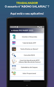 e-Abono PIS PASEP 2022  screenshots 5