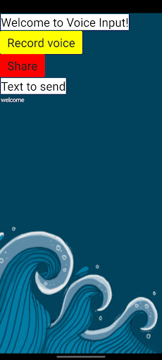 Voice Input Screen 3