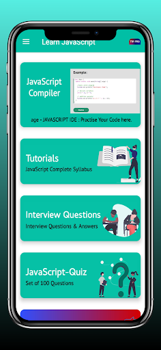 Android application Learn JavaScript Programming screenshort