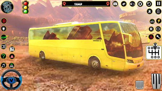 US Bus Simulator Coach Bus 3D