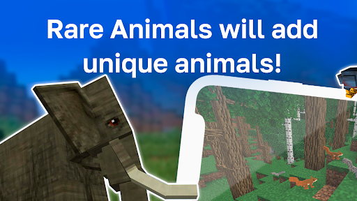 Android application Rare Animals Mod screenshort