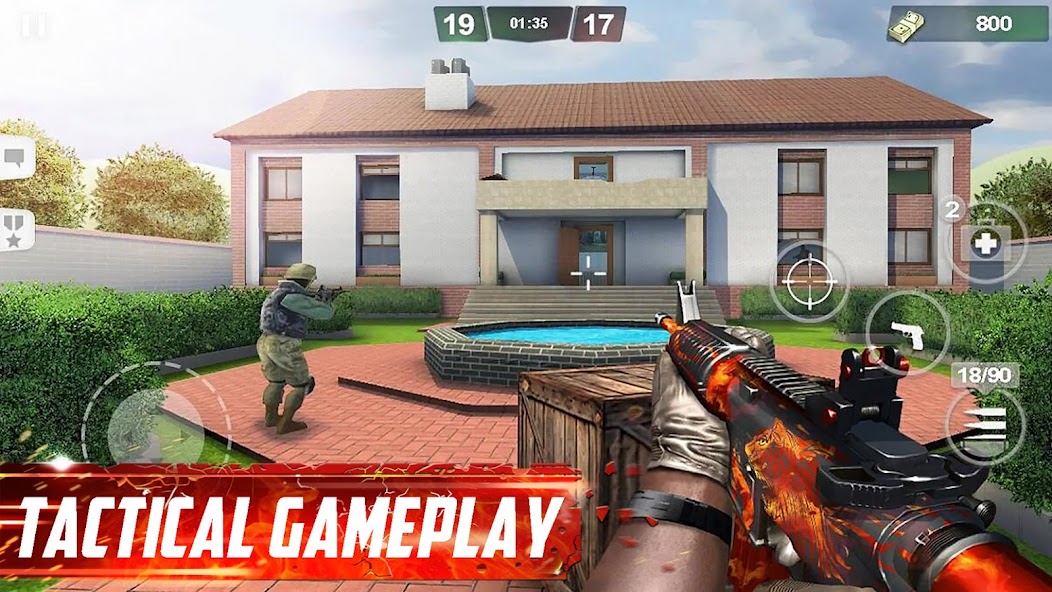 Special Ops: FPS PVP Online 3.39 APK + Мод (Unlimited money) за Android