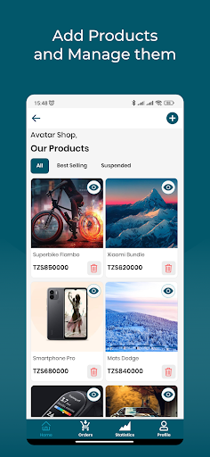 Fahari Commerce Screen 2