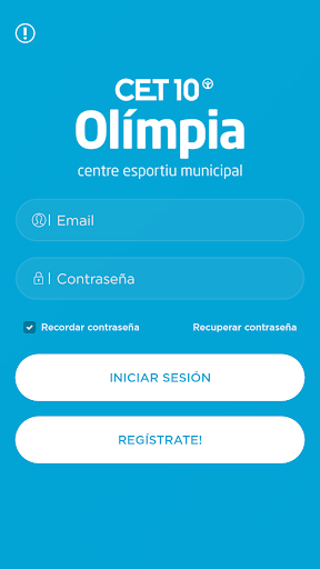 Android application CEM Olimpia screenshort