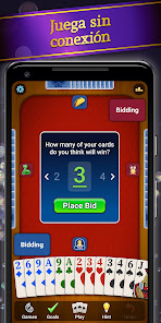 Screenshot 4 Spades Juego de cartas clásico android