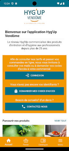 Android application Hyg'Up Vendôme screenshort