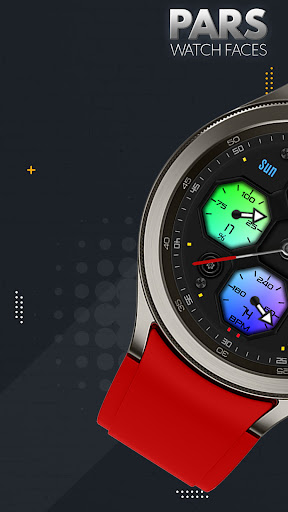 Pars Hitit Hybrid Watch Face